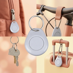 Traceur intelligent anti-perte en plastique certifié MFi 2026, lot de <span class=keywords><strong>4</strong></span>, pour options iOS uniquement, avec suivi en temps réel - Product Image 1