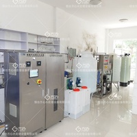 Kommerzieller Hypochlorige-Säure-Generator HOCl Wasserherstellung PLC-gesteuert für Lebensmittelverarbeitung Oberflächendesinfektion 1-18T/H
