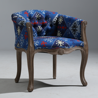 Fauteuil de salon traditionnel en bois massif Zhongzhiyi, meubles de maison haut de gamme