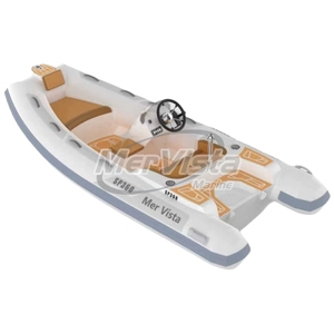 Ce MER Vista tốc độ cao thể thao sườn Inflatable <span class=keywords><strong>Catamaran</strong></span> Nhà thuyền 360 Orca hypalon nhôm cứng nhắc hull cho bán - Product Image 3