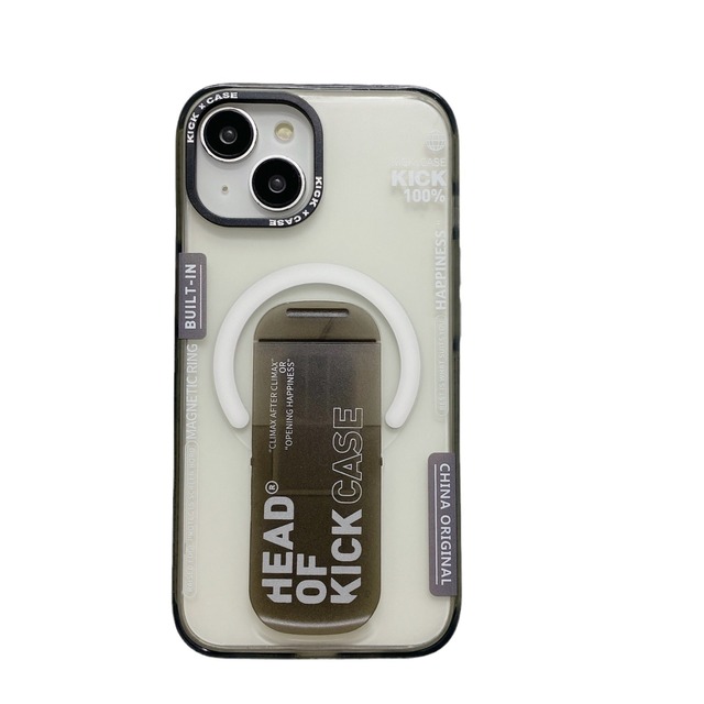 The New Personality Trend Hot Stand Magnetic Phone case Is Suitable for the iphone 15 Pro Max Phone case