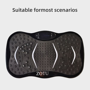 Plateforme vibrante ZOTU pour tout le corps <span class=keywords><strong>avec</strong></span> 99 niveaux réglables, 3 zones de vibration, télécommande et contrôle tactile pour l'exercice et le tonification musculaire - Product Image 5