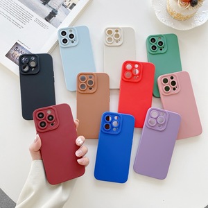 เหมาะสำหรับเคสโทรศัพท์ Apple 15, <span class=keywords><strong>เคส</strong></span>ซิลิโคนนิ่มสีอ่อนกันตกสำหรับ iPhone16 14 - Product Image 1