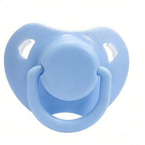 Chupete de Silicona para Bebé Recién Nacido, Anti-Cólicos, Ultra Suave, Flujo Lento, Calibre Estándar, Portátil, Antipolvo, Ayuda para Dormir - Product Image 3