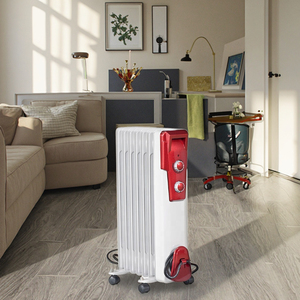 Calentador de habitación eléctrico a precio barato de fábrica, calentador de aceite para el hogar, radiador eléctrico lleno de aceite, 9 aletas, 11 aletas, 13 aletas, 15 aletas - Product Image 2