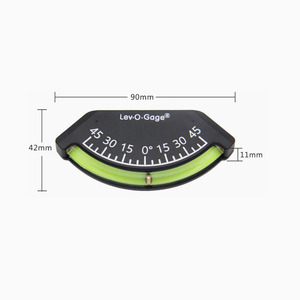 Inclinomètre UNIVO pour véhicule, voiture, bateau, navire, mesure de pente, niveau à bulle étanche, détection de pente, fixation par vis - Product Image 1