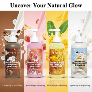 ชุดผลิตภัณฑ์ดูแลผิวขัดผิวผลไม้น้ำตาลนมขัดร่างกายขัดตัวขัดผิวขัดผิวน้ำตาล - Product Image 2