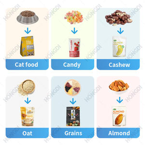 Machine d'emballage de granulés alimentaires à 8 stations pour les chips de pommes de terre, les bonbons et les fèves de chocolat - Product Image 4