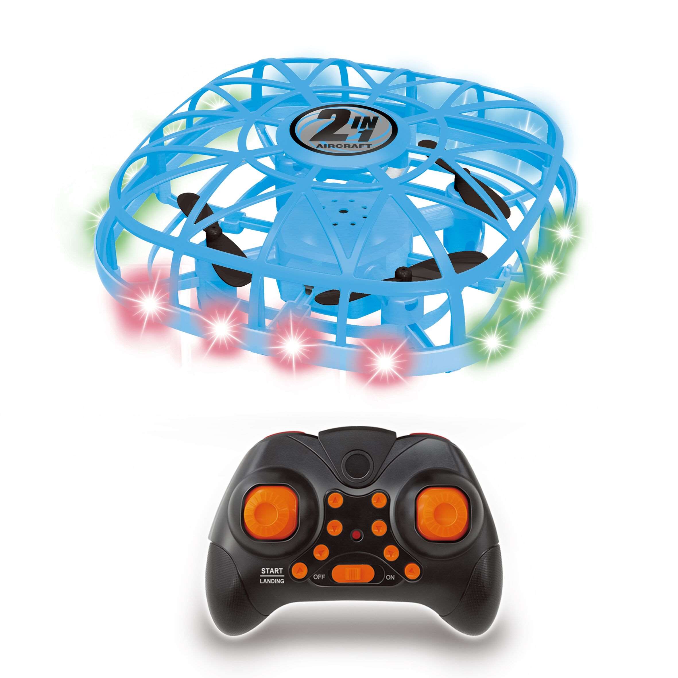 2023 зеленый цвет ручное управление уличный мини летающий шар игрушки USB Перезаряжаемый Дрон НЛО светодиоды и фонари