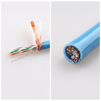 Câble réseau Ethernet Gigabit blindé intérieur CAT6 CAT6A FTP SFTP UTP 23AWG 305m 1000ft avec conducteur BC et gaine PVC