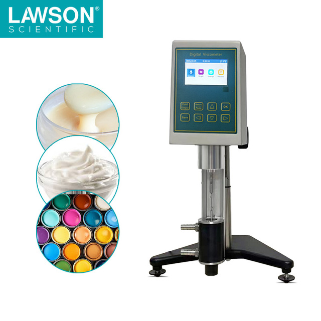 Digital Rotary Viscometers RVT With HIgh Quality Viscosity Tester LV/RV Medium Viscosity Paint, Cheese and Food Viscometer