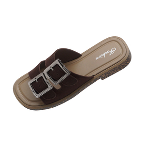 <span class=keywords><strong>Chanclas</strong></span> de Verano para Mujer, Cómodas, para Exteriores, Antideslizantes, de PVC, Ligeras, Transpirables, Impermeables, con Plantilla Antideslizante - Product Image 6