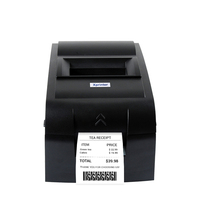 Impresora Térmica de Matriz de Puntos Mini Xprinter de 76 mm XP-7645III 4.5 líneas/s 203DPI con Interfaces USB/Serie/Paralelas/LAN para Uso en Oficina