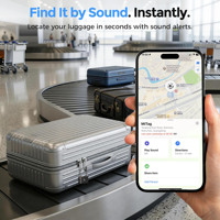 Serrure de bagage intelligente en plastique MiLi MiLock Duo approuvée par la TSA, avec suivi GPS en temps réel et localisation Google Find My Tracker
