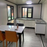 Casa Contenedor Modular Prefabricada de Lujo Personalizada de 20 pies/40 pies con Cocina y Baño, Casa Contenedor Expandible