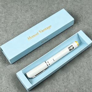 Honest Vantage V2 <b>Pen</b> Paper Drawer <b>Box</b> Ivory Board Gold Foil Logo High-End Injection <b>Pen</b> Packaging - Product Image 2