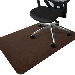 Office Chair Mat Rectangle Black Non-Slip For Wood Floor Protection - Product Image 5