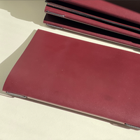 Protège-menus en cuir PU pour restaurant, classeur de menus pour café, pochettes portables pour bar