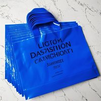 Vente en gros de sacs à provisions en plastique transparent avec poignées transparents et abordables pour les magasins