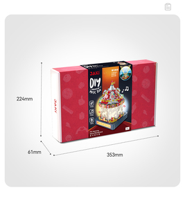 Jaki Bán Buôn Giáo Dục DIY Mô Hình Đồ Chơi Vui Chơi Giải Trí Công Viên Âm Nhạc Hộp Trò Chơi Xây Dựng Khối Bộ Hiện Nay Cho Vui Và Học Tập - Product Image 5