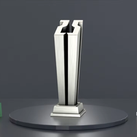 Ensemble cadeau personnalisé pour le 25e anniversaire Trophée en métal plaqué étain Technique de coulée artisanale Commémoration de 25 ans d'artisanat en métal