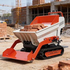 Accessoires universels de qualité supérieure avec durée de vie prolongée, mini-<span class=keywords><strong>dumper</strong></span> sur chenilles à chenilles de traînée hydrauliques - Product Image 2