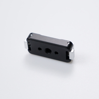 Plaque métallique magnétique à dégagement rapide pour support CNC Osmo Action 6 Nano avec trou de vis 1/4 pour montage sur trépied de caméra d'action