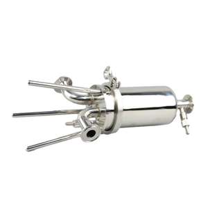 Sistem Filtrasi Cairan Kimia Halus Baja Tahan Karat 304 Filter Membran Mikro Filter Mikro Saniter - Product Image 4