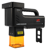Grabador Láser Portátil de Doble Luz Sino Galvo de 2.7KG para Marcado en Metal/Cerámica, Compatible con DXF/AI/BMP, Control Táctil
