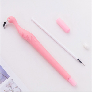 Haute qualité dessin animé Animal flamant rose forme belle école Promotion cadeau stylo - Product Image 5