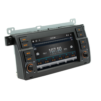 Système de navigation GPS pour voiture avec écran 7 pouces, Carplay, Android Auto, WiFi, Bluetooth, autoradio Android pour BMW E46