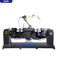 Brazo robótico programable CNC de primera calidad para soldar y cortar con componentes de núcleo de motor y PLC