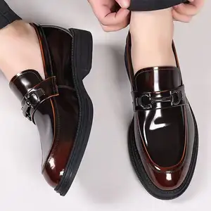 <span class=keywords><strong>Scarpe</strong></span> da uomo in pelle stile britannico da uomo uomo di fascia alta da uomo in pelle <span class=keywords><strong>scarpe</strong></span> in pelle <span class=keywords><strong>scarpe</strong></span> da sposa slip-on belle <span class=keywords><strong>scarpe</strong></span> da sposa - Product Image 3