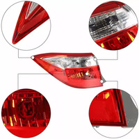 Lentille de feux arrière LED transparente pour Toyota Corolla 2014-2019, version américaine