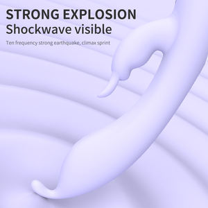 Vibromasseur de lapin puissant pour femmes G Spot stimulateur de Clitoris renne vibrant jouets sexuels féminins - Product Image 5