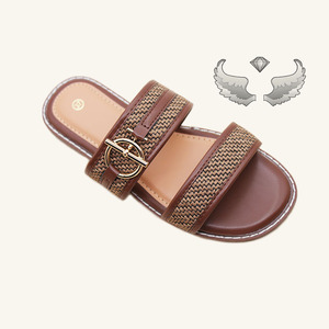 High-quality Fashionable Retro Casual Slip-on Breathable Lightweight Durable Wholesale Women's Sandals and <b>slippers</b> - Product Image 5