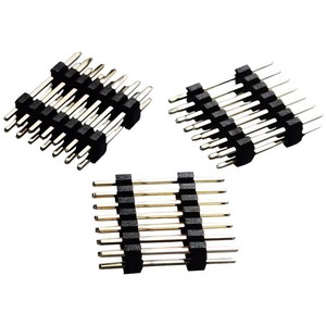 Custom 1.0mm 2.0mm 2.54mm Female <strong>Header</strong> <strong>Pin</strong> <strong>Header</strong> Male 2*2/3/4/5/6/7/8/9/10 20P 40P Total Height L24MM - Product Image 5