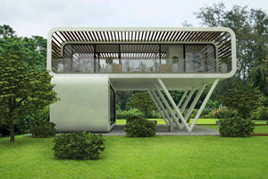 Sinoy Capsule 40ft Appelhut Huis Modern Casa Prefab Capsule Huis 40ft Appelcapsule Huis