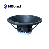 Subwoofer de 18 pouces pour système audio professionnel, utilisation en extérieur
