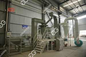 Gelgoog 500 kg/h Máquina peladora automática de granos de cacao Máquina de agrietamiento y despegado Máquina de eliminación de cáscara de granos de cacao - Product Image 3