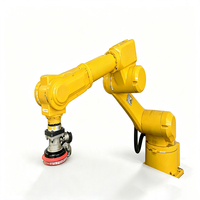 Robot industrial de lijado con banda abrasiva, robot de acabado de superficies de aleación de aluminio, lijado con banda abrasiva para piezas metálicas