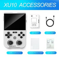 Console de jeu portable open source AMPOWN XU10 Mini, double joystick, rétro PSP, arcade, communication Wi-Fi, Android 13 transfrontalier