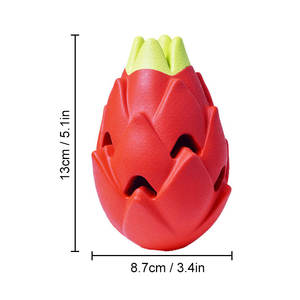 Juguete <span class=keywords><strong>de</strong></span> Goma para Mascotas, Dispensador Lento <span class=keywords><strong>de</strong></span> Comida, Pelota para Masticar para Perros <span class=keywords><strong>de</strong></span> Razas Medianas y Grandes - Product Image 2