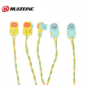 2 yollu otomotiv teli fiş konnektörü araba kablo montaj demeti - Product Image 3