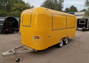 Custom OEM Mobile Kitchen Fast Food <b>Truck</b> Trailers Fully Equipped <b>Coffee</b> Ice Cream Food Cart With Wheels <b>for</b> <b>Sale</b> - Product Image 3