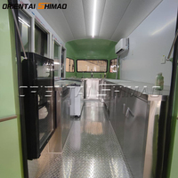 Coffee Van Food Trailer personnalisé Snack-Bar mobile Remorque Alimentaire Petit Food Truck Restaurant entièrement équipé