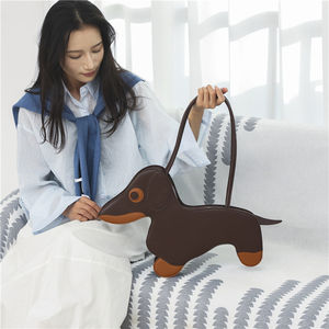 กระเป๋าคาดลำตัวลายสุนัขสัตว์ออกแบบได้ตามที่ต้องการกระเป๋าถือพิมพ์ลายหรือเทคนิคการปัก - Product Image 2