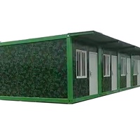 Maison conteneur pliable de type Z personnalisée, 20 pieds, structure en acier, bureau préfabriqué avec système électrique conforme SASO