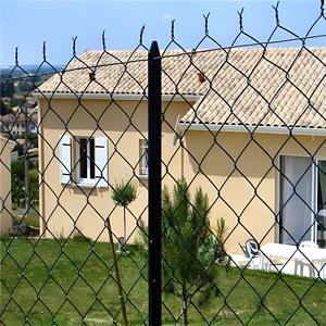 <span class=keywords><strong>Rouleau</strong></span> en acier galvanisé résistant de la taille 50m du tissu <span class=keywords><strong>2m</strong></span> de barrière de maillon de chaîne avec la force à haute résistance pour la barrière de maillon de chaîne de sécurité - Product Image 4