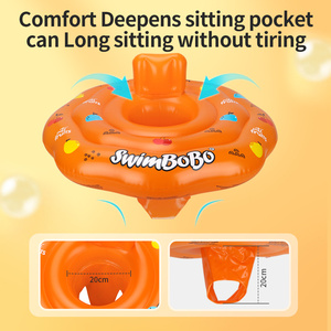 Swimbobo, anillos de asiento de natación inflables de PVC portátiles de verano para niños, anillos de natación flotantes para niños, juguete de agua para niños - Product Image 2